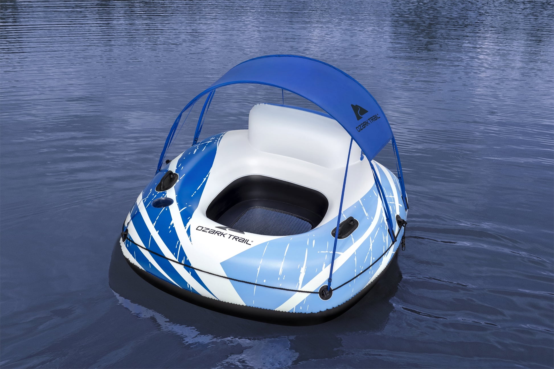 (2 Pack)  Rapid Rider Canopy River Tube with Removable Shade 48.5"