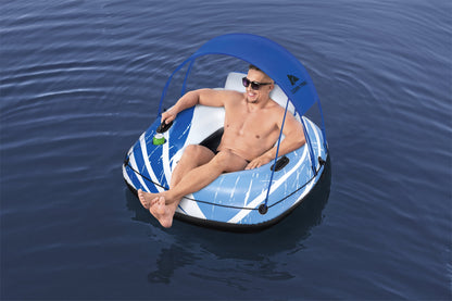 (2 Pack)  Rapid Rider Canopy River Tube with Removable Shade 48.5"